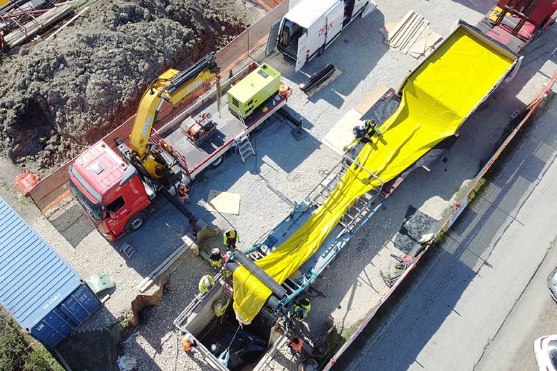 三亚管道紫外光固化修复的步骤是怎样的?